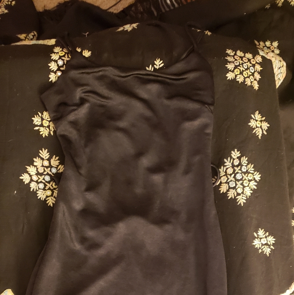 ANGL Sexy black dress